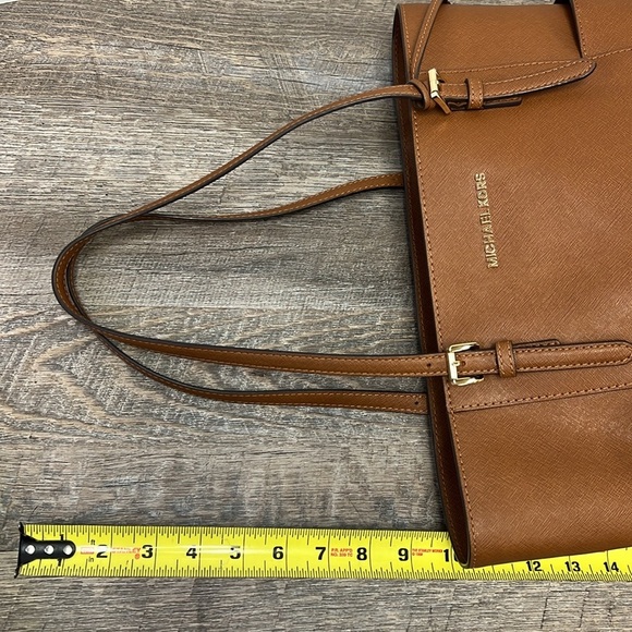 Michael Kors Large Saffiano Leather Top Zip Tote - Picture 11 of 15